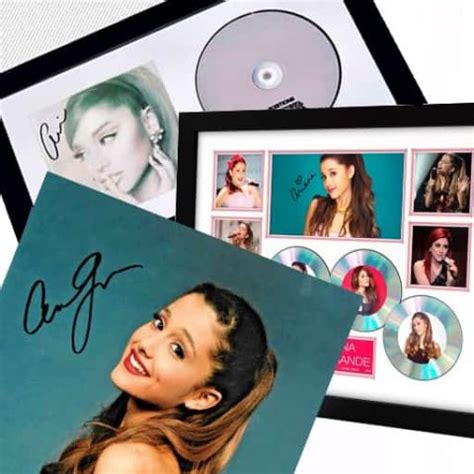 ariana grande memorabilia.